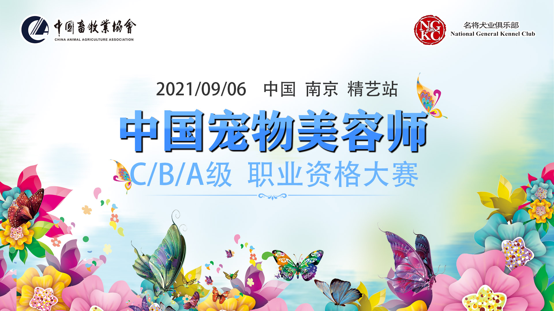 中国宠物美容师考核比赛，精艺学员全员通过！